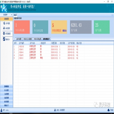 靈天戰備物資管理系統-24小時無人值守倉儲管理系統